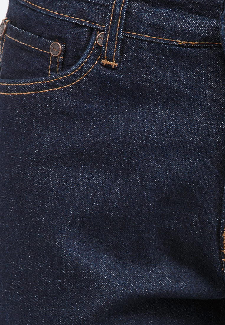 Quần jean short nam Novelty Slim Fit màu xanh đen NSJMMDNCSI1701110