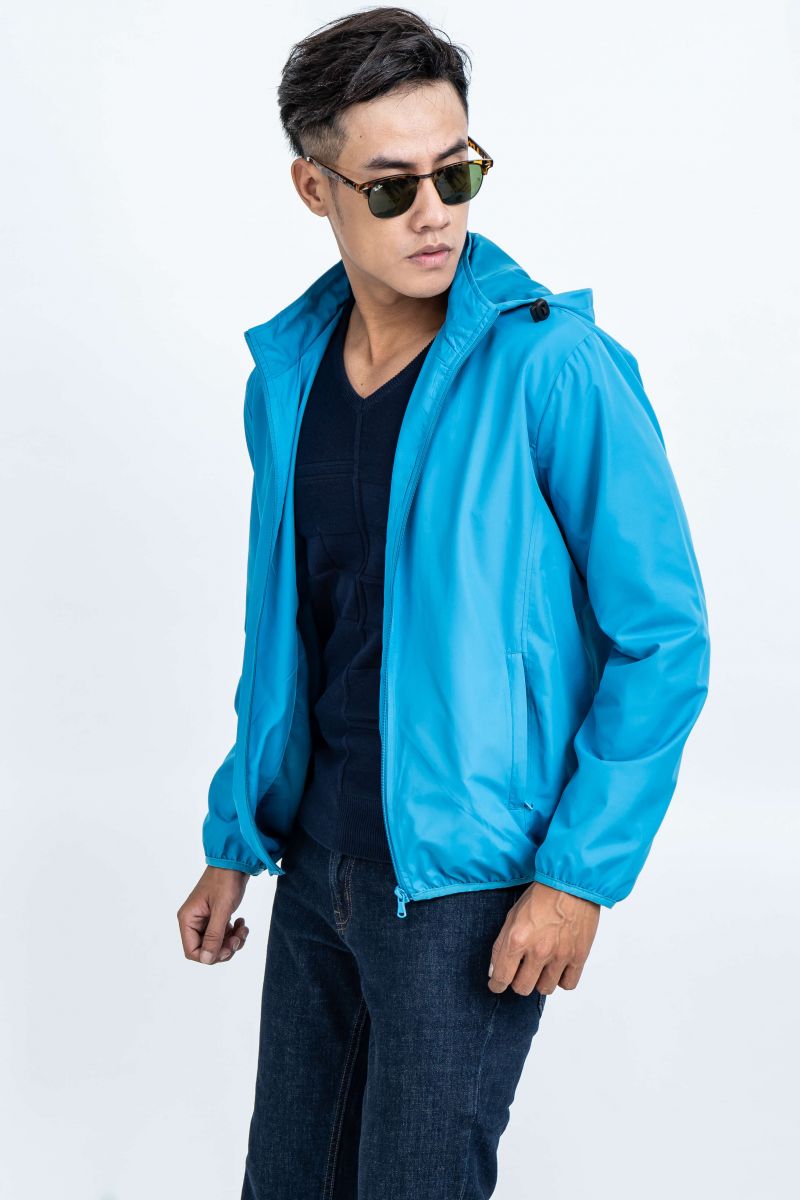 Áo Jacket nam Novelty 02 lớp màu xanh Yamaha 1806412