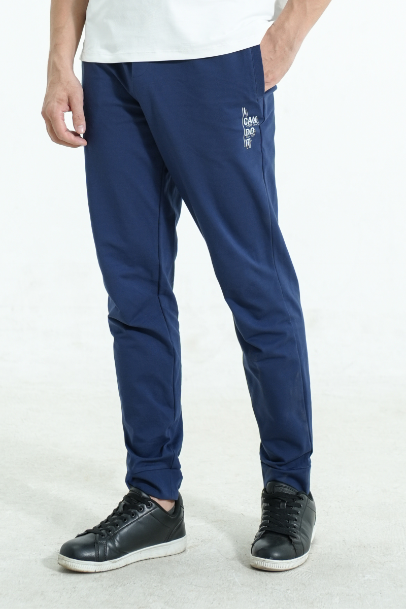 Quần jogger nam Novelty Regular fit xanh đen NQGMMDMT3R240496Q