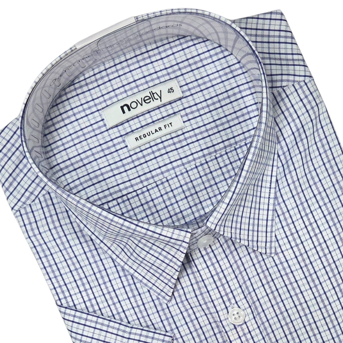 Áo sơ mi nam ngắn tay Novelty Regular fit T/C NSMMCNMTCR250184N