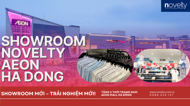 GIAN HÀNG MỚI – THỜI TRANG NOVELTY TAI AEON MALL HÀ ĐÔNG!