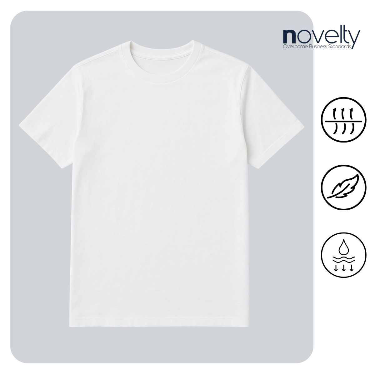 [HÈ NÓNG- DEAL MÁT] COMBO 2 ÁO THUN COTTON CỔ TRÒN NOVELTY