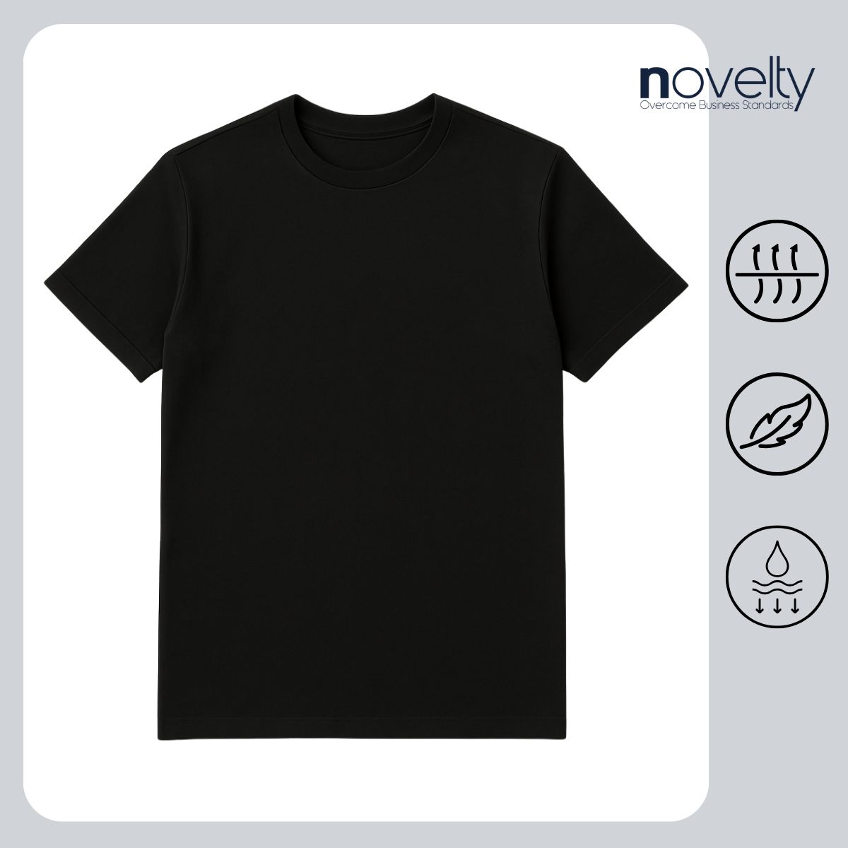 [HÈ NÓNG- DEAL MÁT] COMBO 2 ÁO THUN COTTON CỔ TRÒN NOVELTY