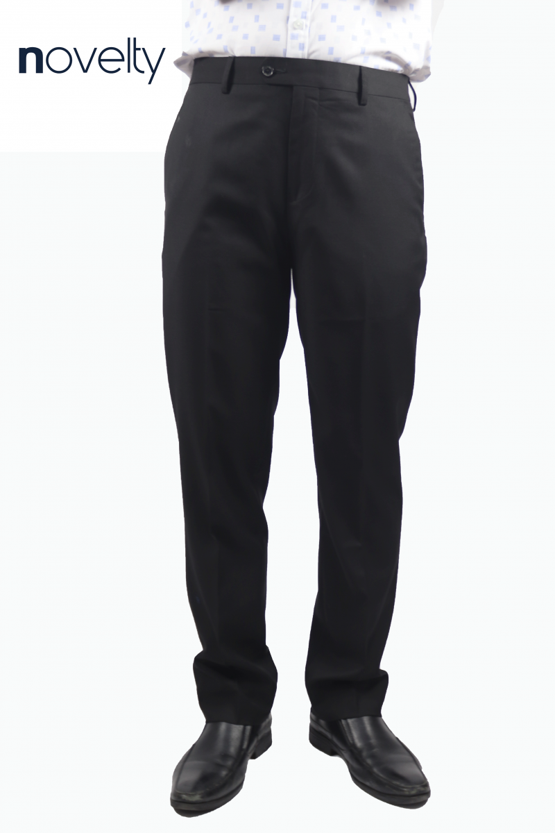 Quần tây nam Novelty Regular fit đem NQTMMDMPRR2403700