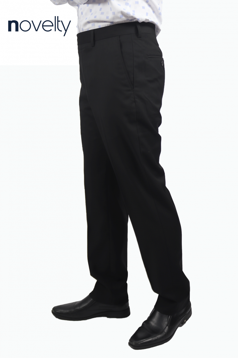 Quần tây nam Novelty Regular fit đem NQTMMDMPRR2403700