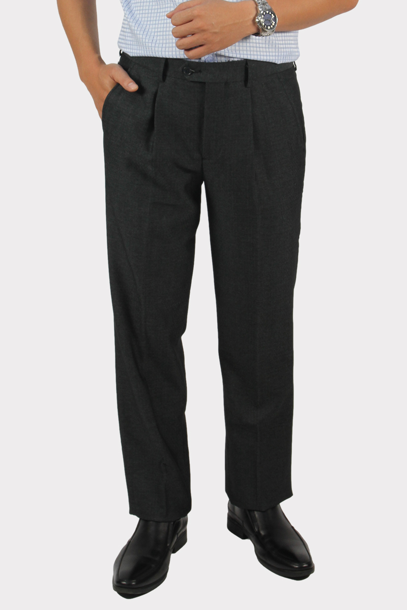 Quần tây nam Novelty Classic 1Ply xám NQTMMDMT3C2303701