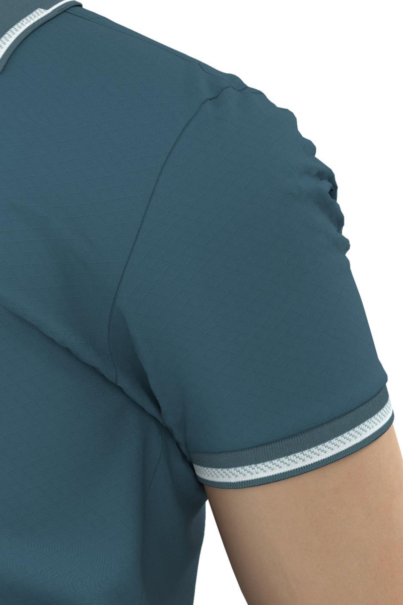 Áo Polo nam Novelty Regular fit Cool Feeling xanh nhớt NATMINMNER250028N
