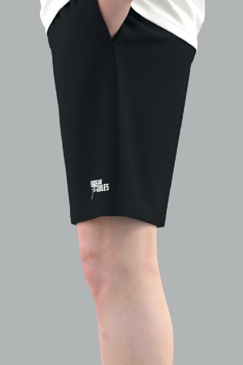 Quần short nỷ nam Novelty Regular fit màu Đen NQNMMDMT3R250053Q