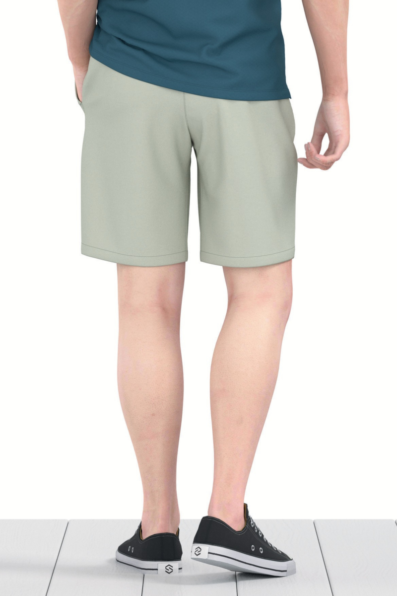 Quần short Thể thao Nam Novelty Regular fit xám nhạt NSHMMDMPSR250039N