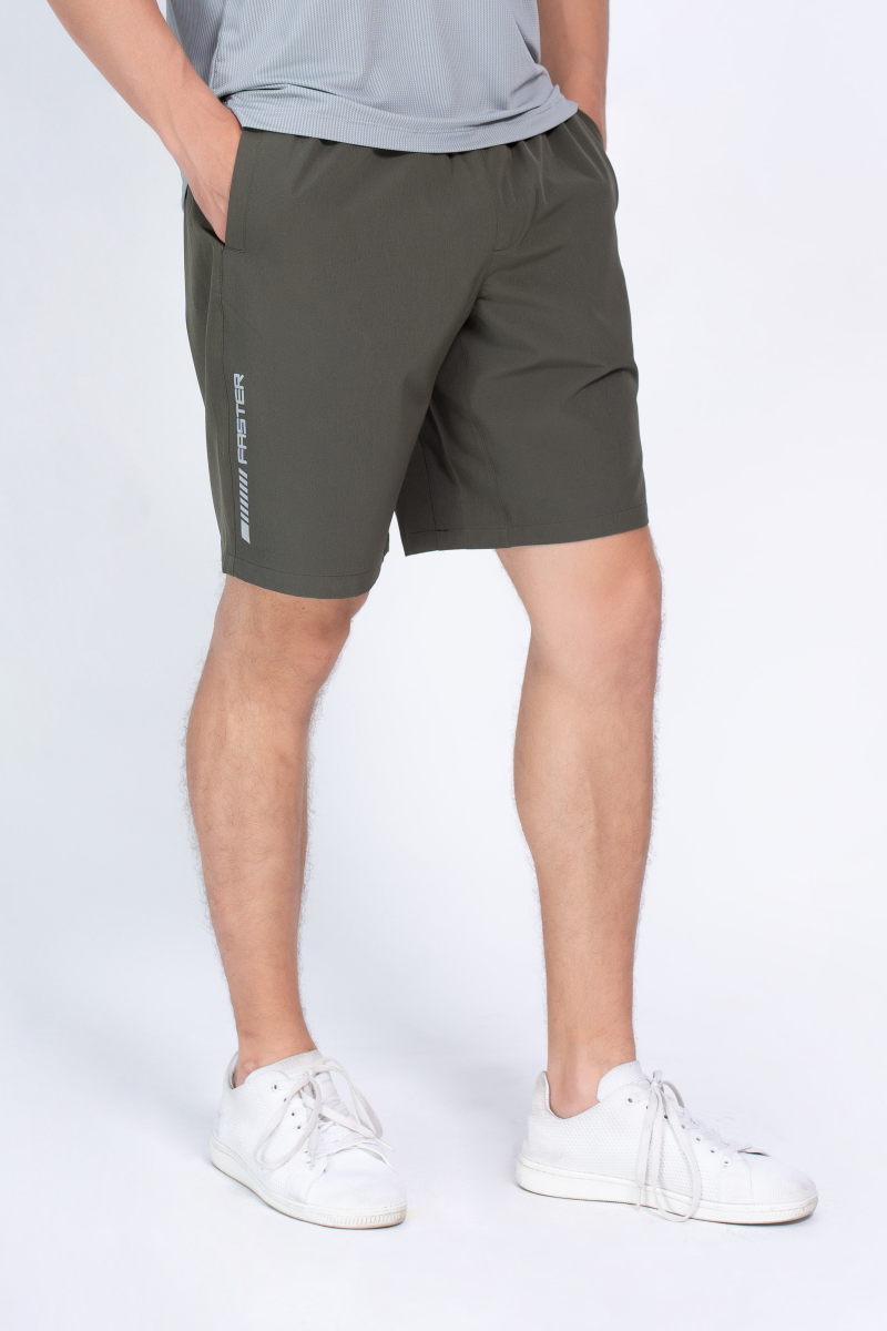 Quần short Thể thao Nam Novelty Regular fit màu rêu NSHMMDMPSR250041N