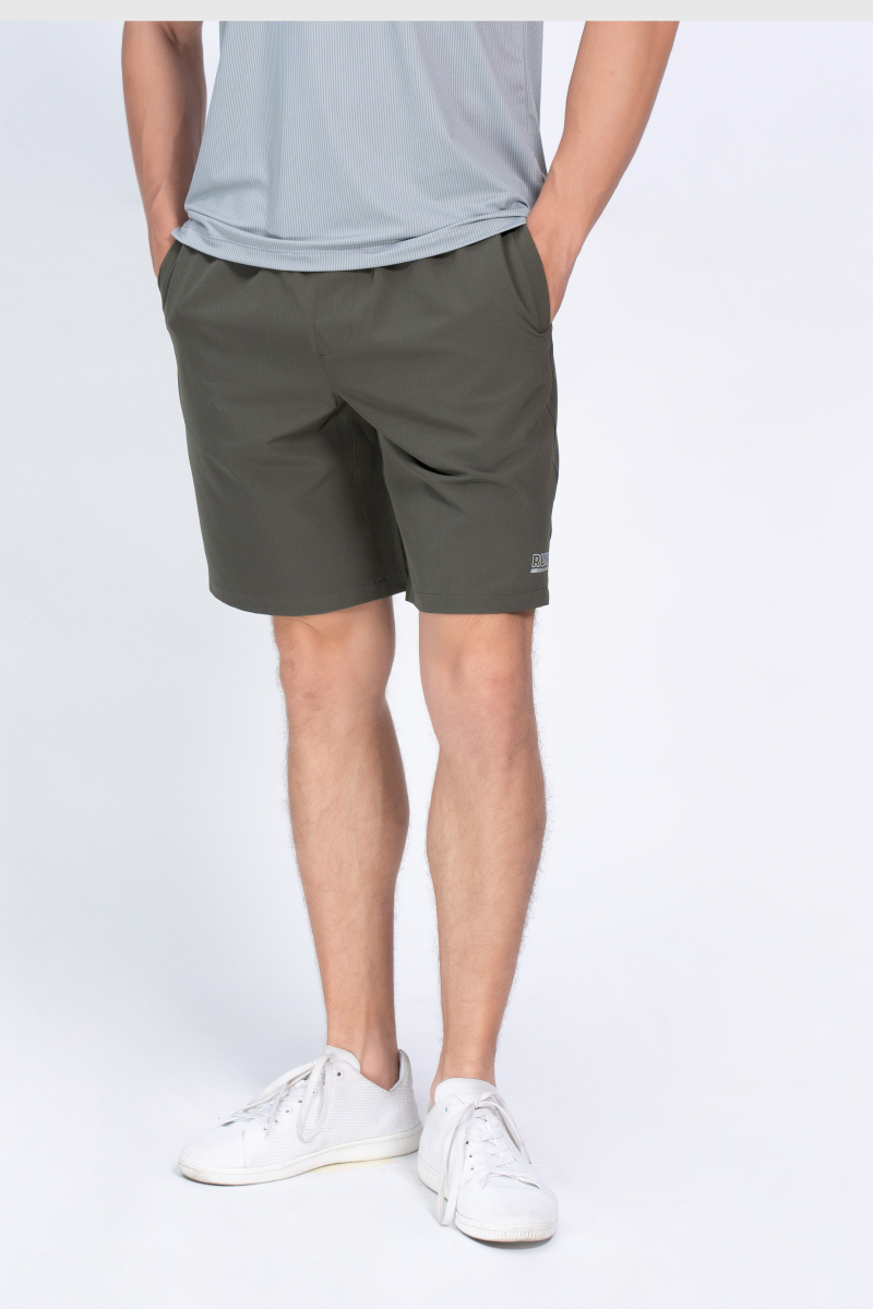 Quần short Thể thao Nam Novelty Regular fit màu rêu NSHMMDMPSR250041N