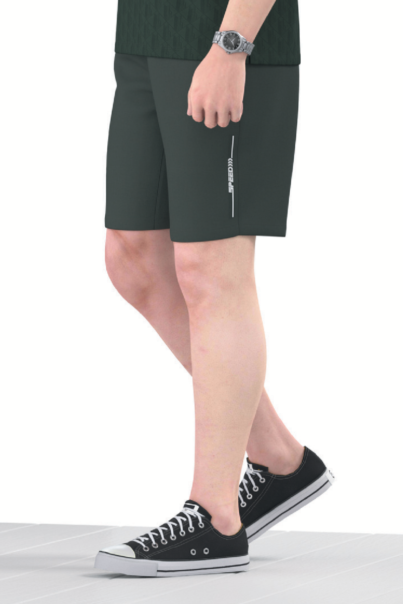 Quần short Thể thao Nam Novelty Regular fit xám đậm NSHMMDMPSR250040N