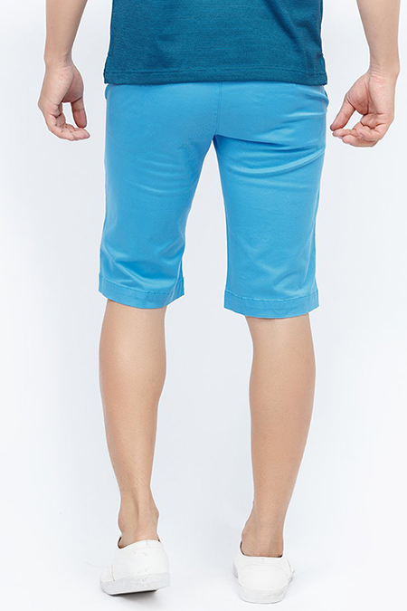 Quần Short kaki nam Novelty màu xanh biển NSKMMTNCSR1618680