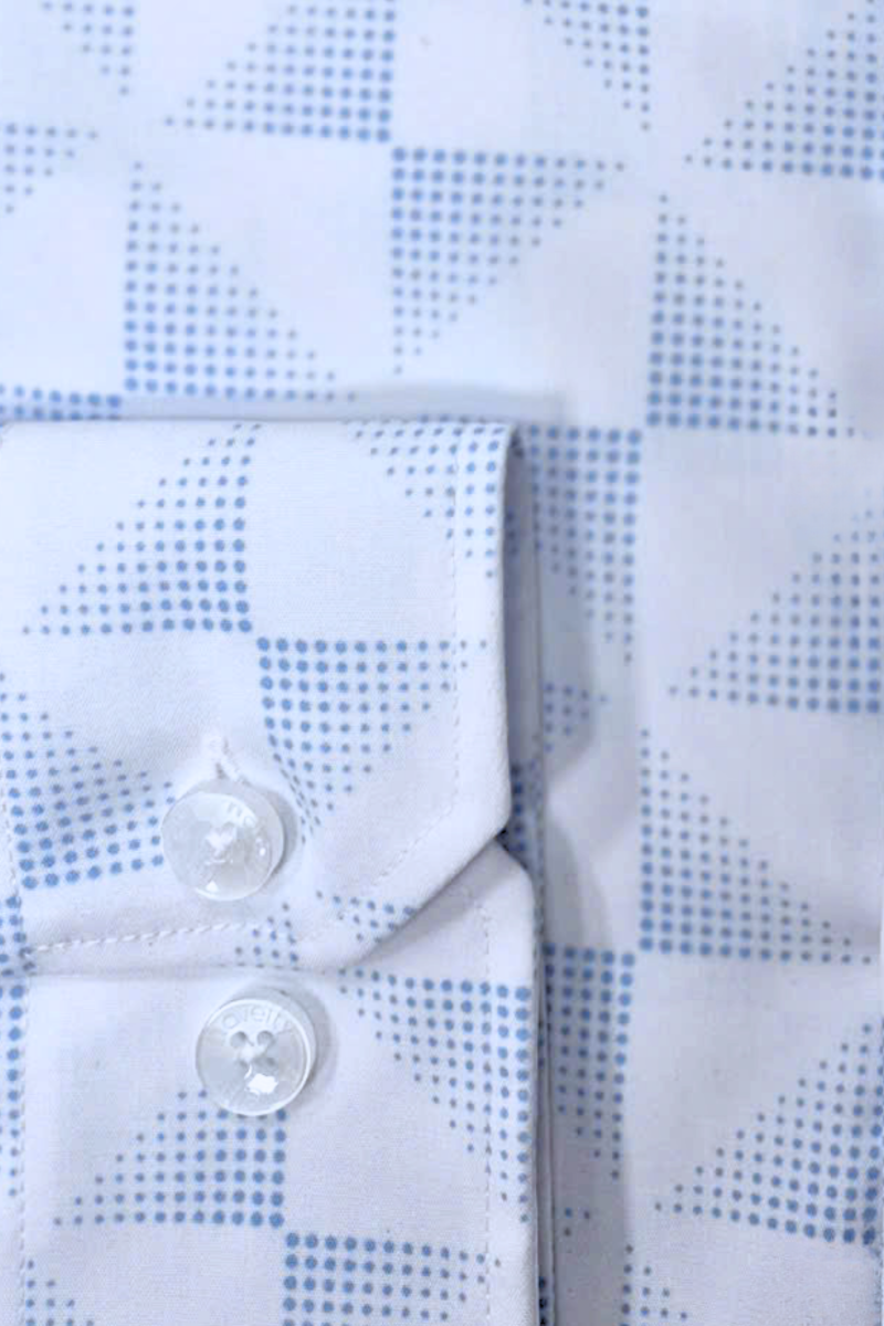 Áo sơ mi nam dài tay Novelty Regular fit NSMMINMMSR240586D