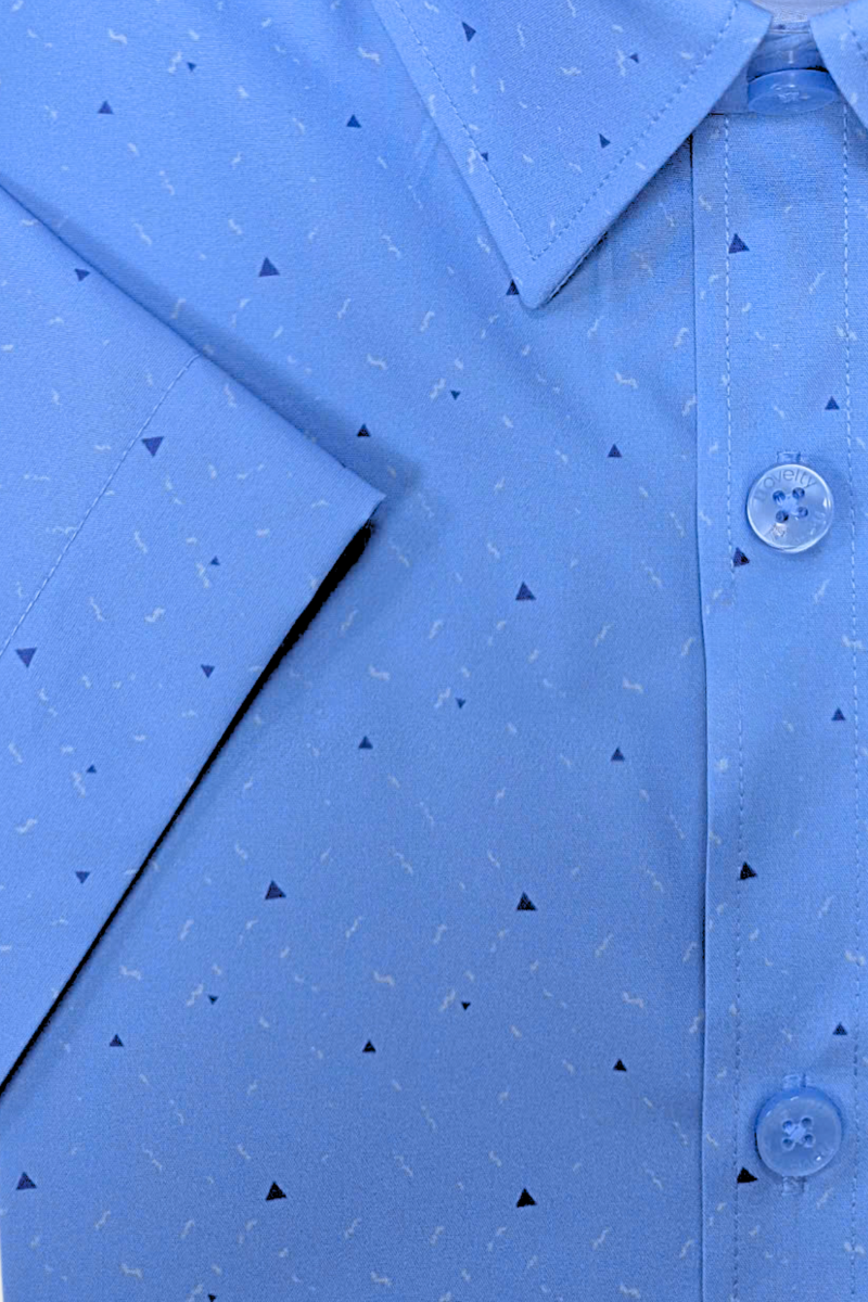 Áo sơ mi nam dài tay Novelty Regular fit hoa văn NSMMINMMSR240600N