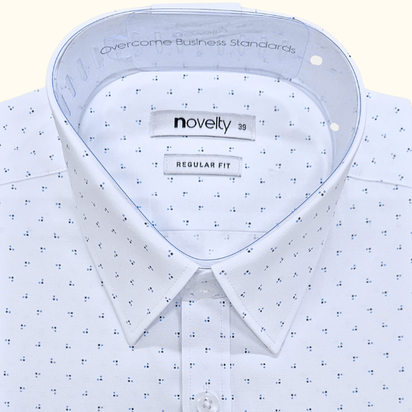 Áo sơ mi nam dài tay Novelty Regular fit hoa văn NSMMINMRCR240624D