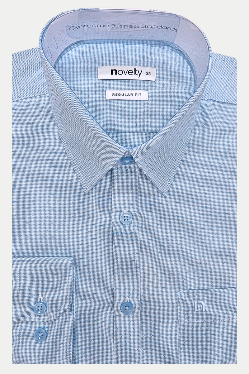 Áo sơ mi nam dài tay Novelty Regular fit hoa văn NSMMINMRCR240626D