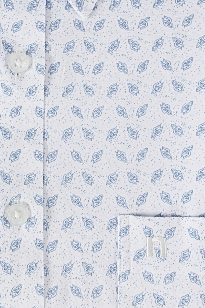 Áo sơ mi nam ngắn tay Novelty Casual Hoa văn NSMMINMSPB250075N