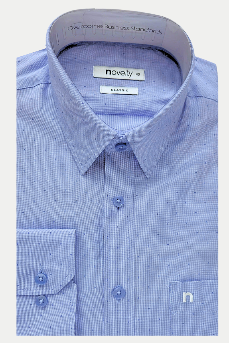 Áo sơ mi nam dài tay Novelty Classic Hoa văn NSMMINMTCC240611D