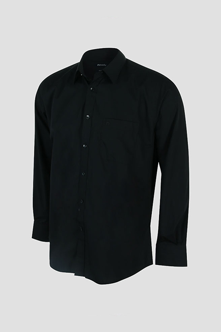 Shop bán áo sơ mi nam đen dài tay sọc chỉ chất lượng giá rẻ tại TpHCM  DOJEANNAM