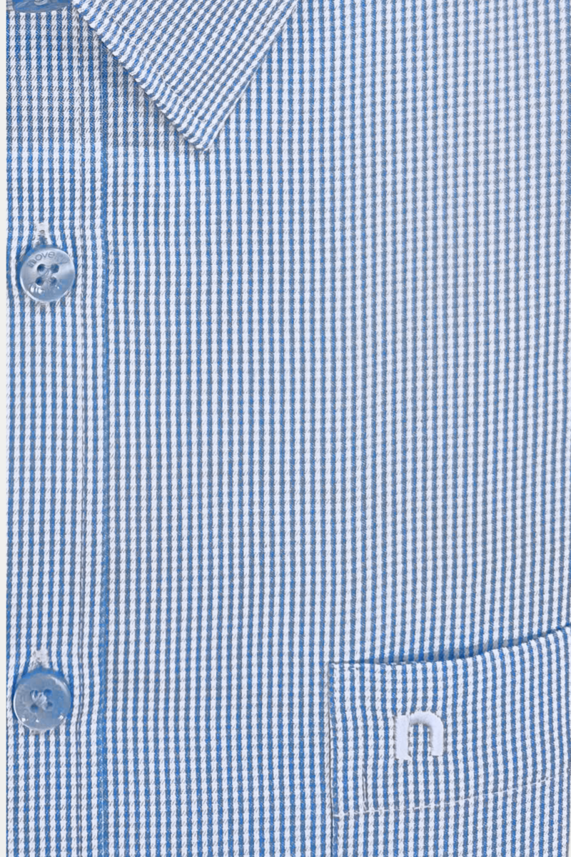 Áo sơ mi nam dài tay Novelty Regular fit sọc nhỏ NSMMSNMRCR240625D