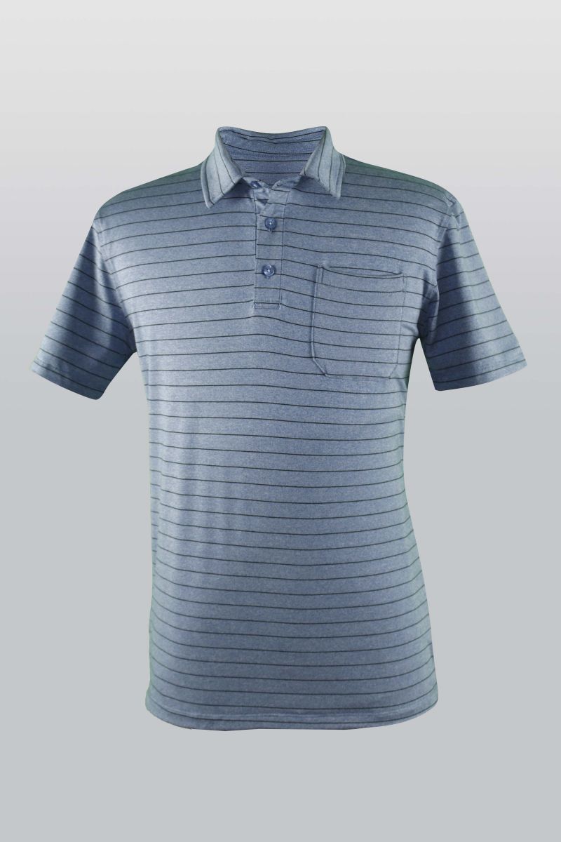 Áo Polo nam Novelty Regular fit kẻ sọc NATMSNNSPR181208N