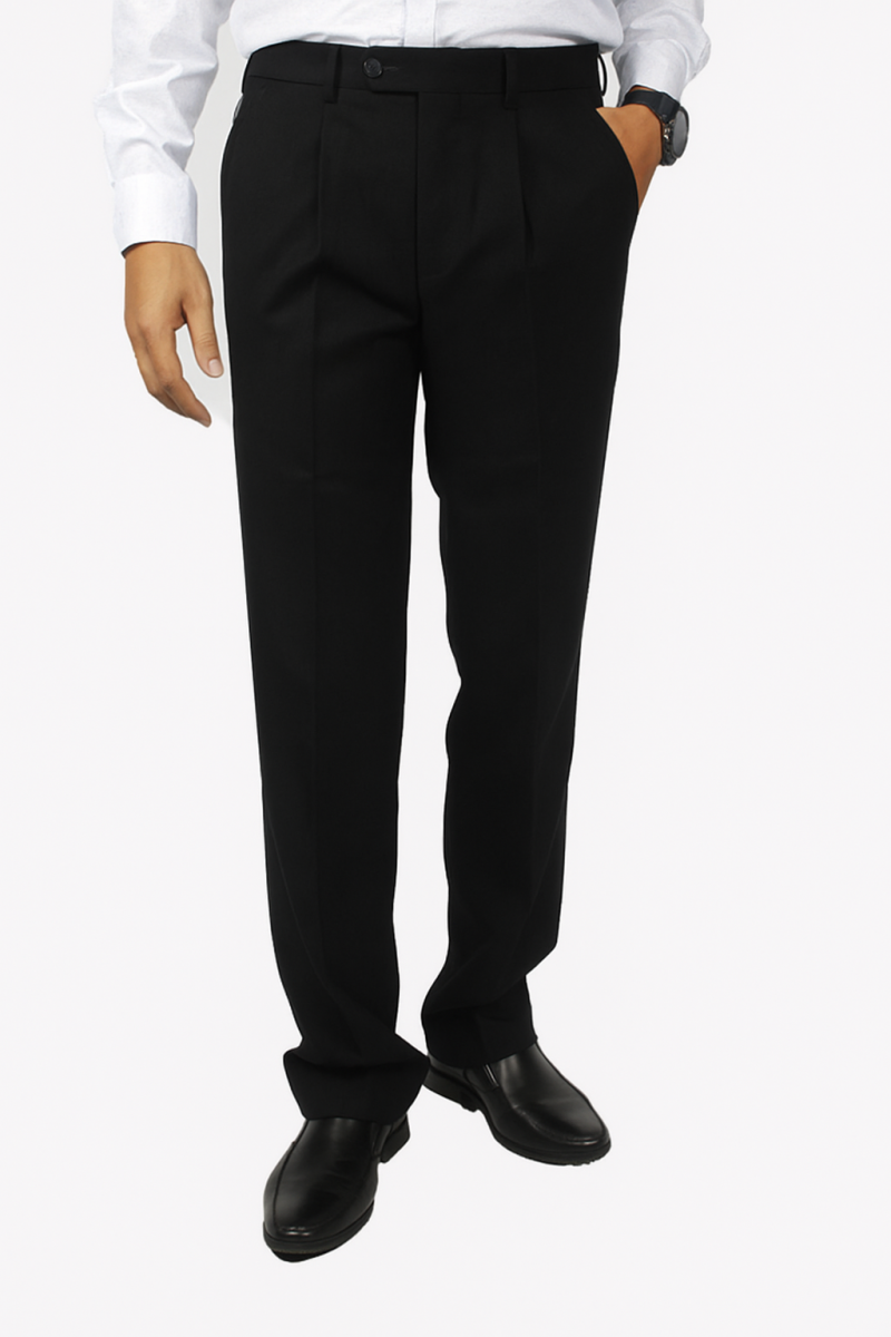 QUẦN TÂY NAM NOVELTY CLASSIC 1 PLY ĐEN NQTMMDMT3C2502471