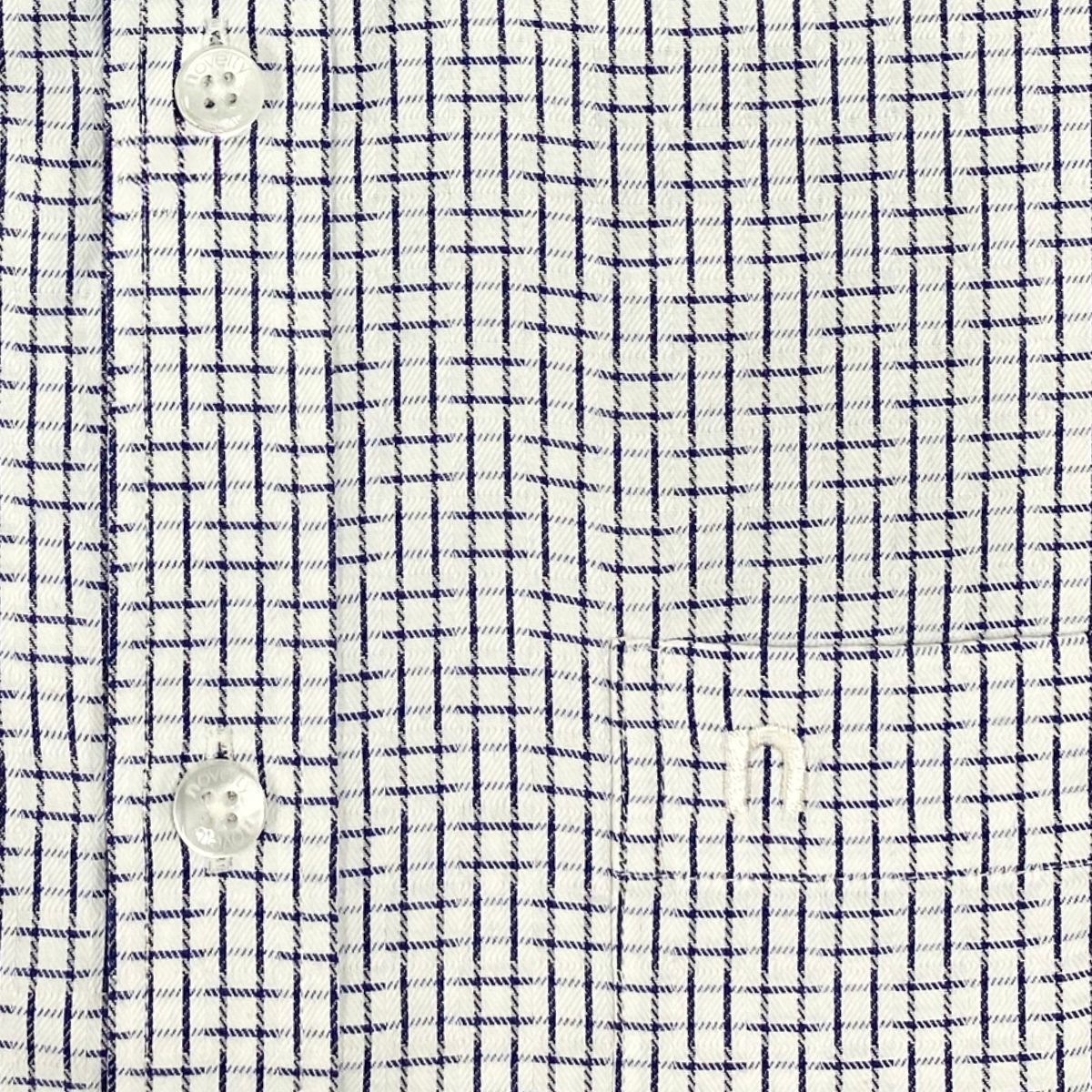 ÁO SƠ MI NAM DÀI TAY NOVELTY CLASSIC RECYCLED T/C CARO XANH NSMMCNMRCC260839D