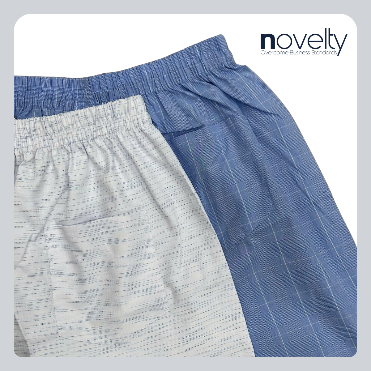 QUẦN ĐÙI NAM NOVELTY CLASSIC PHỐI MÀU NQDMPMMCVC250814S