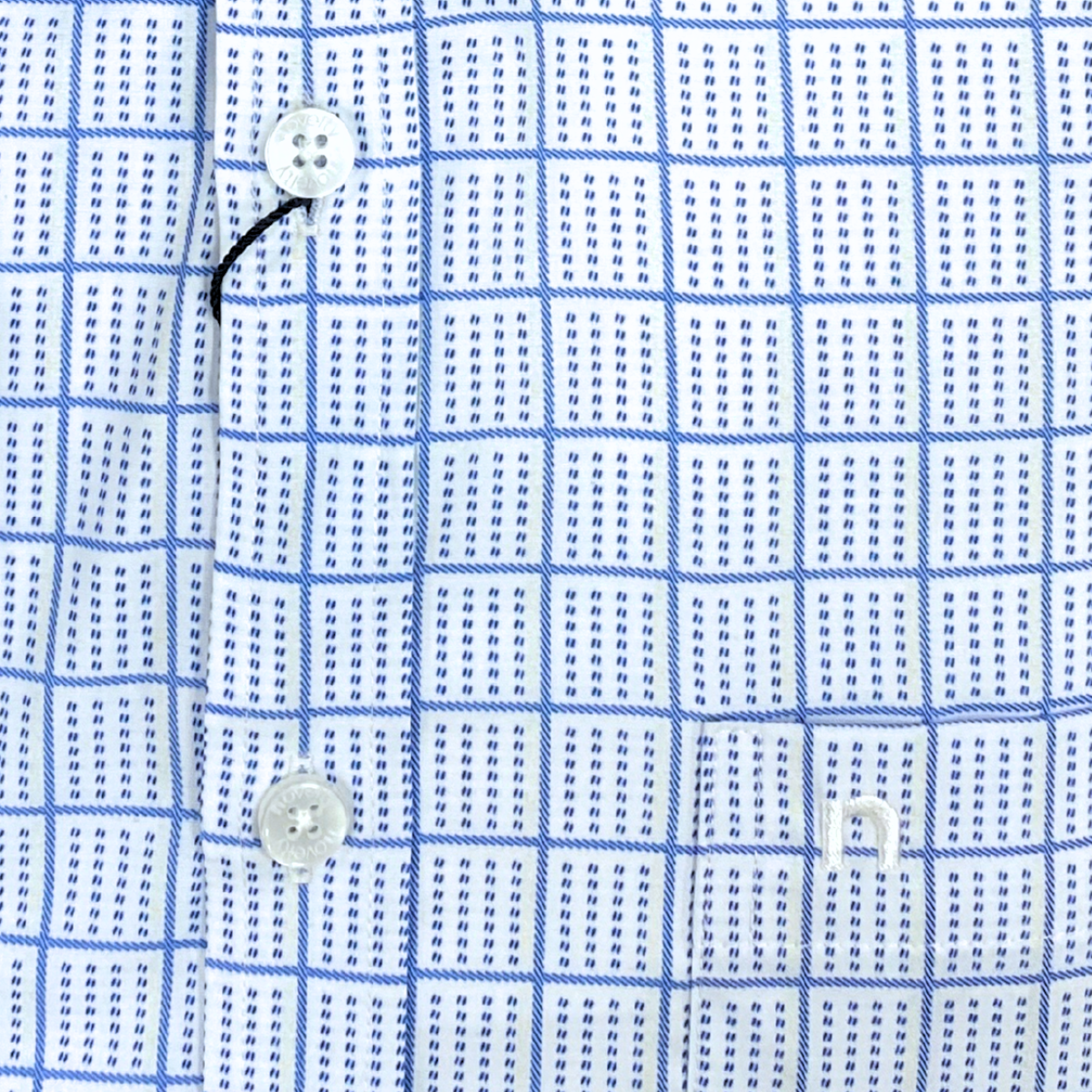 Áo sơ mi nam dài tay Novelty Regular fit Caro lớn NSMMCLMMSR240568D