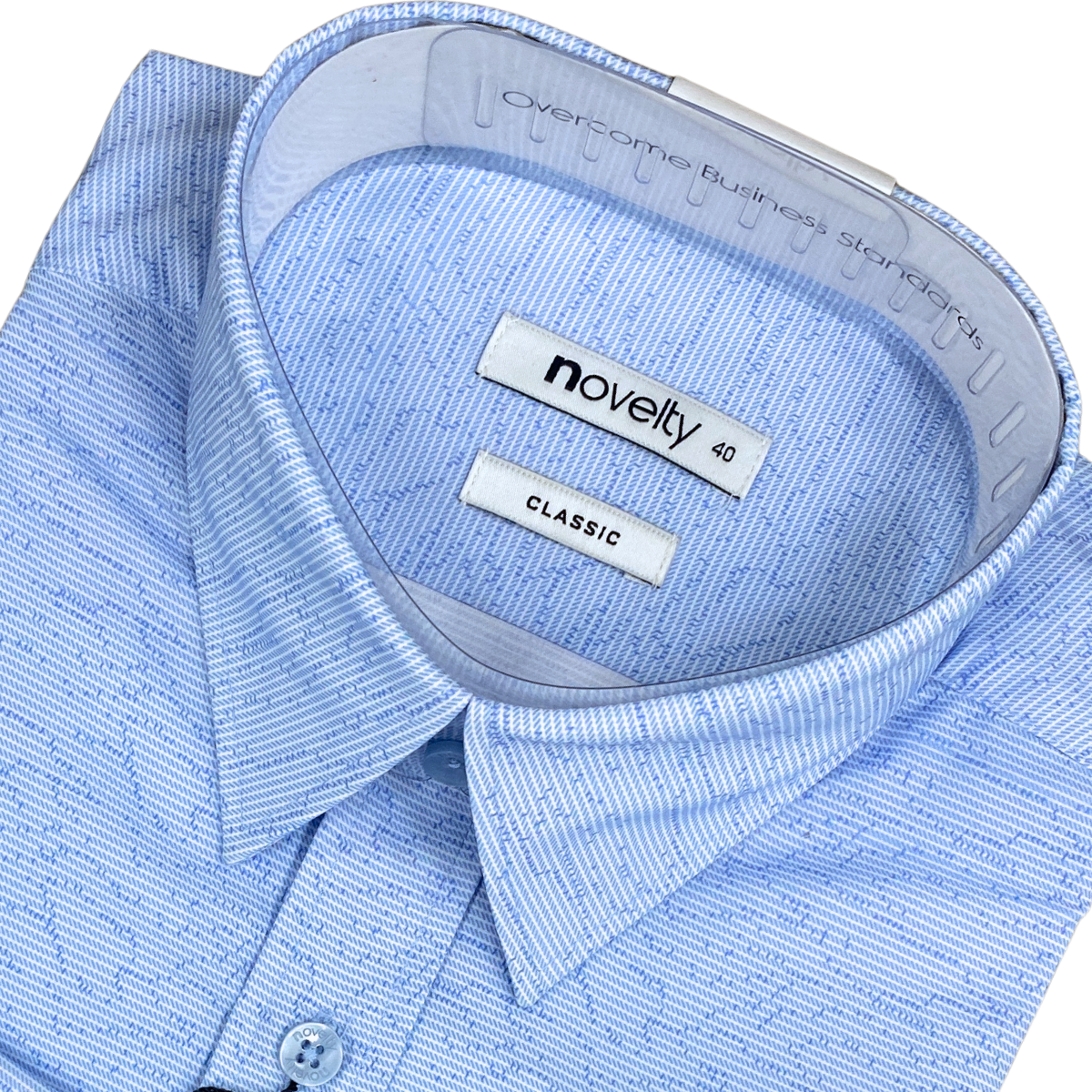 Áo sơ mi nam ngắn tay Novelty Classic Hoa văn NSMMINMMSC240584N