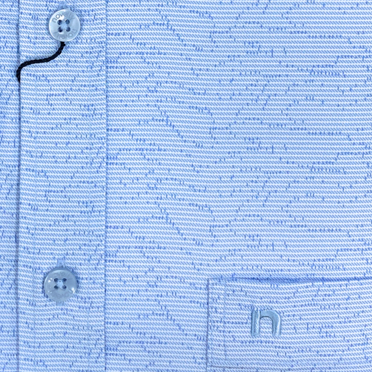 Áo sơ mi nam ngắn tay Novelty Classic Hoa văn NSMMINMMSC240584N