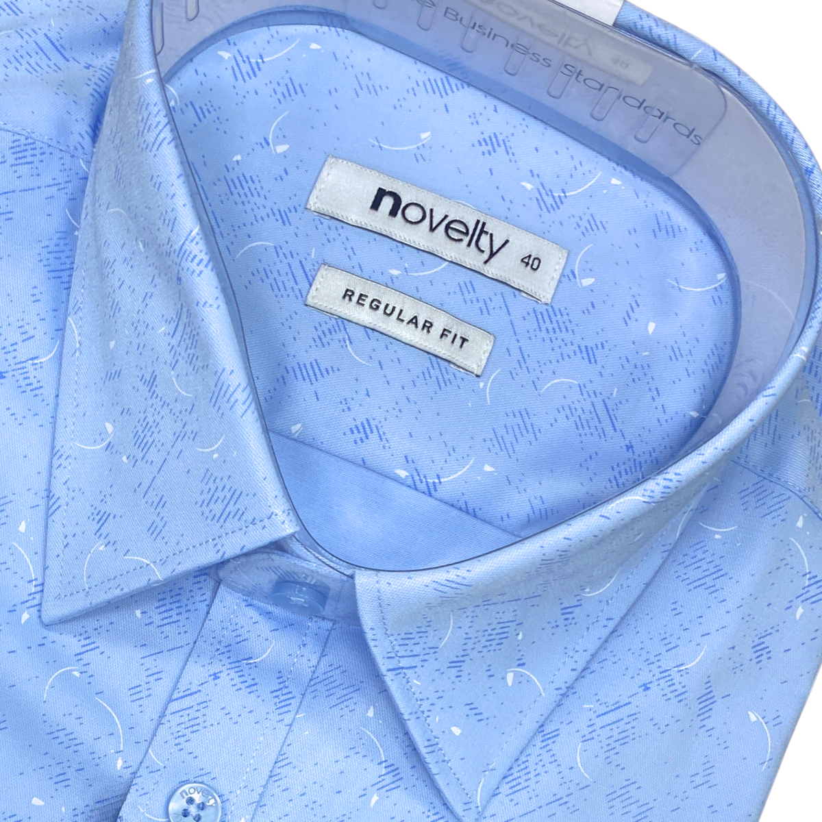 Áo sơ mi nam dài tay Novelty Regular fit Bamboo Hoa văn NSMMINMT3R250211D