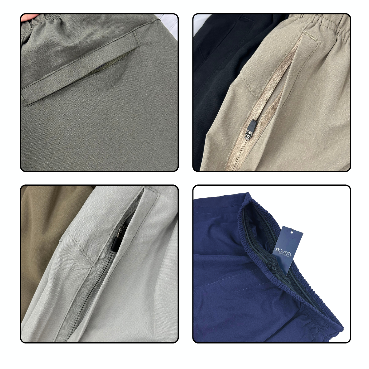 QUẦN SHORT THỂ THAO NAM NOVELTY REGULAR FIT XÁM NHẠT NSHMMNMPSR250436N