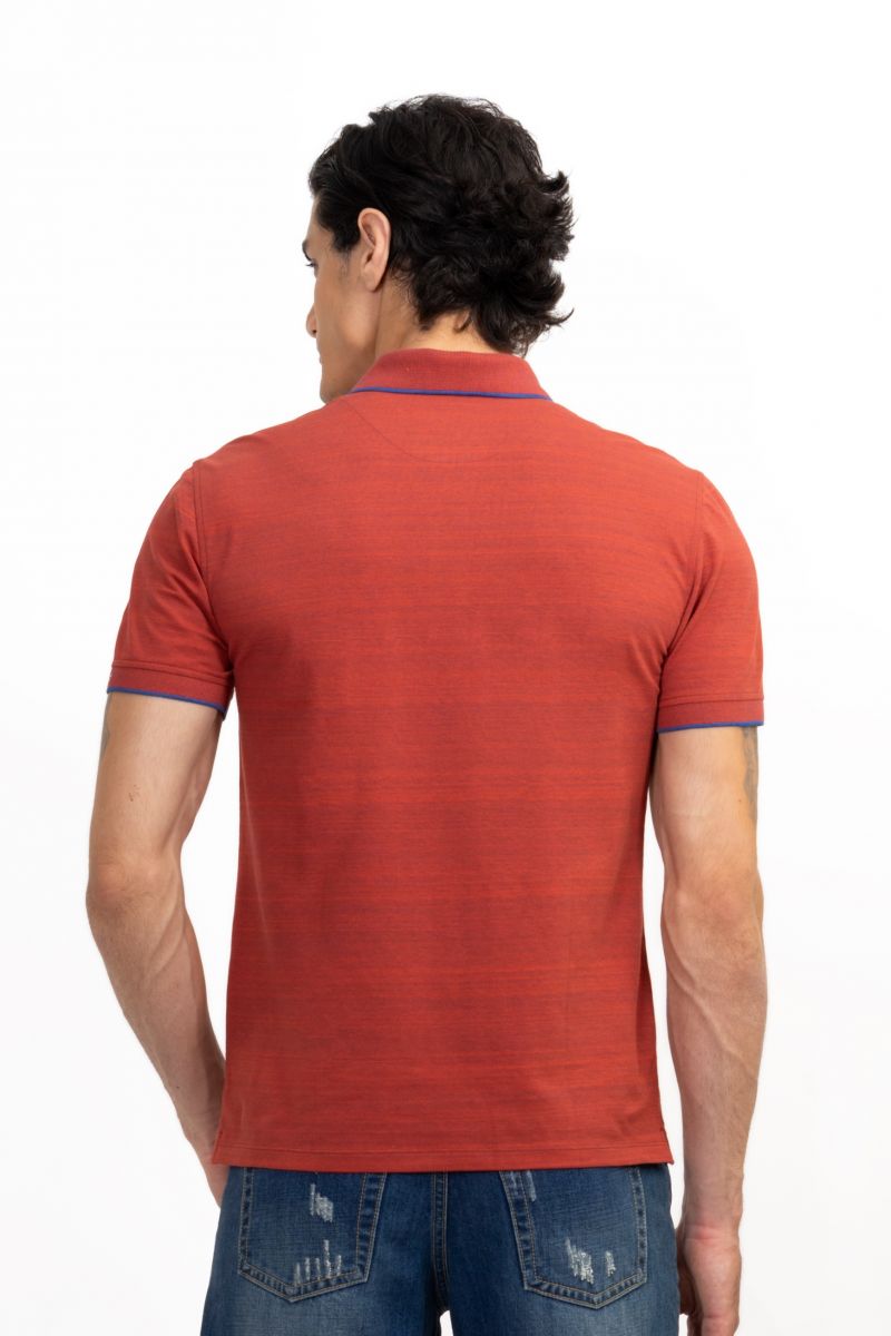Combo Couple Áo polo nam - nữ màu đỏ 191210N - 200052N