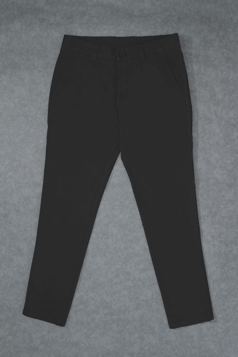 Quần dài Khaki nam Novelty Classic màu đen NQKMMDMT3C2001970