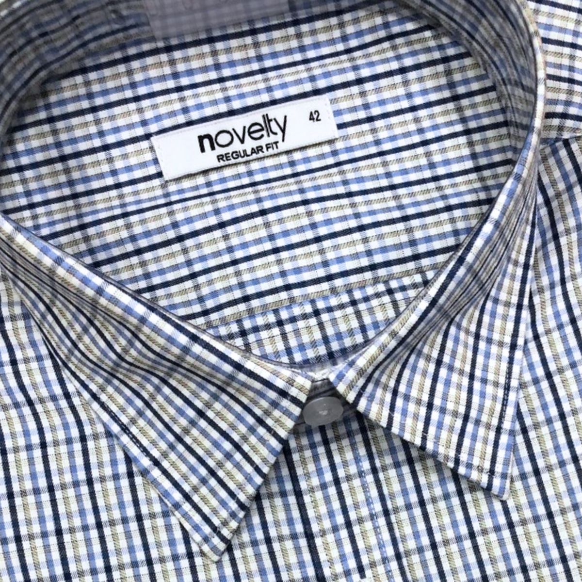 ÁO SƠ MI NAM DÀI TAY NOVELTY REGULAR FIT RECYCLED T/C SỌC NHỎ NSMMSNMRCR250825D