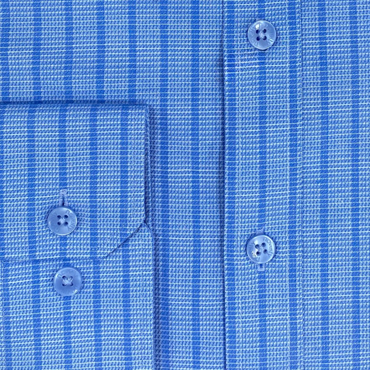 ÁO SƠ MI NAM DÀI TAY NOVELTY CLASSIC BAMBOO CARO XANH NSMMCLMT3C250286D