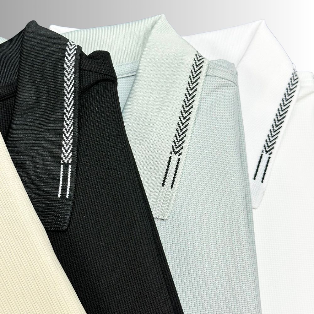 ÁO POLO NAM NOVELTY REGULAR FIT COOL FEELING TRƠN MÀU KEM NATMMNMNER260828N